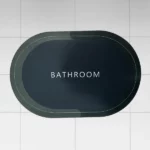 tapis de bain antidérapant absorbant bathroom