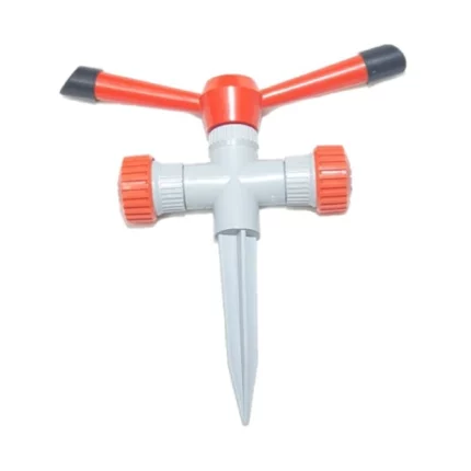 arroseur de jardin rotatif à piquet 2 bras