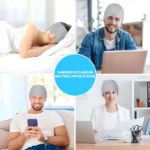 bonnet bandeau de soulagement de la migraine en gel frais