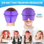 bonnet bandeau de soulagement de la migraine en gel frais