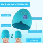 Bonnet de Soulagement de la Migraine en Gel Frais – Image 5