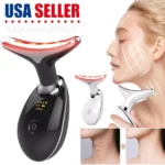 caduola appareil de massage lifting visage et cou, yeux multifonctionnel à microcourant, 3 modes