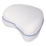 coussin orthopédique cœur en mousse à mémoire de forme pour les genoux, jambes, hanches et bas du dos