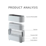 Diffuseur d'Aromathérapie Rainfire Pluie et Feu – 7 Couleurs – Image 3