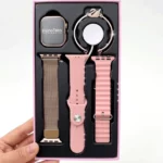 hainoteko smartwatch sq-16 mini series 10 rose doré gold