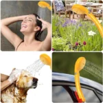 kit de douche portable 12v pour voiture et camping