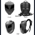 gelrova loy sac à dos led intelligent knight à yeux avec écran programmable étanche pour moto