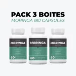 pack de 3 boites moringa complément alimentaire