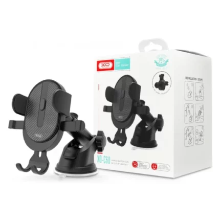 support voiture à rotation 360° pour smartphone xo c60 noir