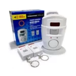 système d'alarme détecteur de mouvement 105db avec 2 télécommandes astrell