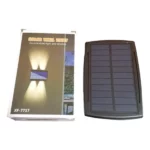 lampe applique murale solaire led double éclairage faisceaux xf-7717