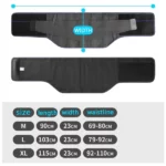 ceinture de soutien dorsale dorso-lombaire réglable