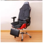 coussin housse de siège électrique chauffant de massage multifonctionnel pour chaise de voiture et bureau