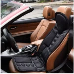 coussin housse de siège électrique chauffant de massage multifonctionnel pour chaise de voiture et bureau