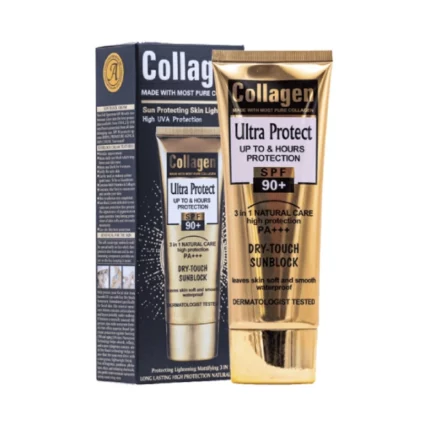 crème solaire collagène collagen fruit of the wokali ultra protect 3en1 spf 90+ 100ml