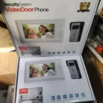 interphone sonnette vidéo filaire intelligent avec écran hd 7" security system video doorphone