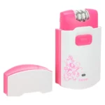 kemei épilateur et rasoir électrique rechargeable 2en1 km-2219