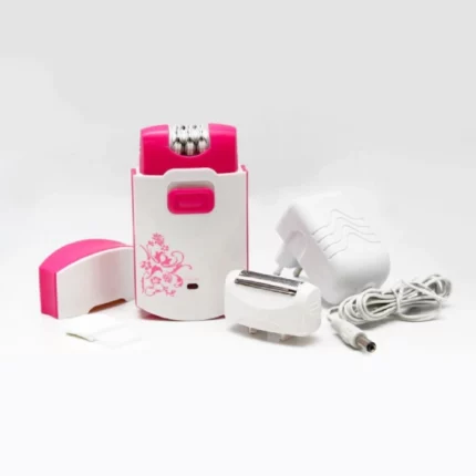 kemei épilateur et rasoir électrique rechargeable 2en1 km-2219