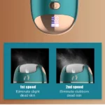 kemei km-6865 râpe ponceuse à pieds électrique