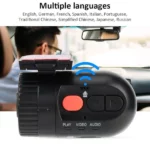 mini caméra dvr 1080hd de tableau de bord voiture, enregistreur de conduite à condensateur en boucle