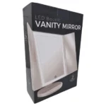miroir de maquillage pliable avec rétroéclairage 36led vanity mirror