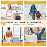 oreiller de voyage dreamshore remplissable pour bagages supplémentaires