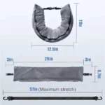 Oreiller de Voyage DreamShore Remplissable pour Bagages Supplémentaires – Image 5