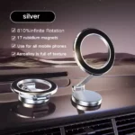 support de téléphone magnétique 360° new deer pour voiture et bureau