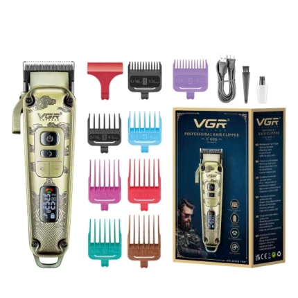 tondeuse à cheveux professionnelle rechargeable vgr v-005
