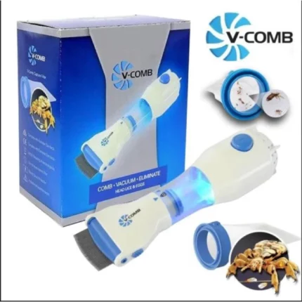 v-comb licetec peigne aspirateur anti-poux électrique