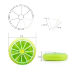 Boîte à Pilules Gélules Rotative 7 Jours – Image 3