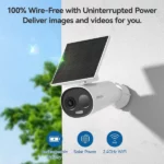 caméra de surveillance solaire ai wifi imou cell 3c 3mp 2k