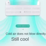 déflecteur d'air pour climatiseur extensible réglable avec trous
