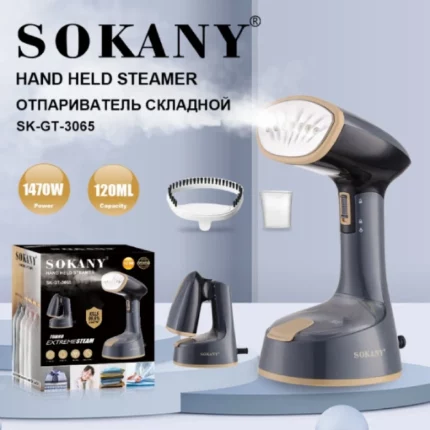 défroisseur vapeur sokany sk-gt-3065 1470w noir
