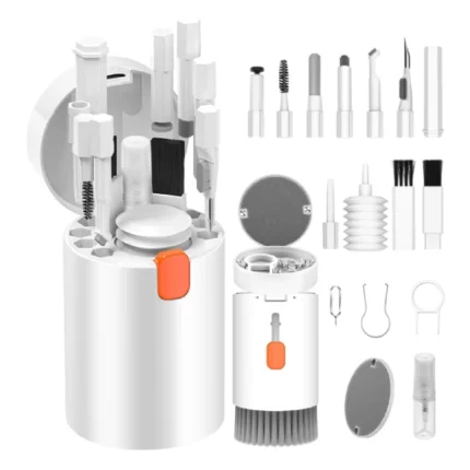 kit de nettoyage multifonctionnel 20en1 pour claviers, écrans, écouteurs et appareils électroniques