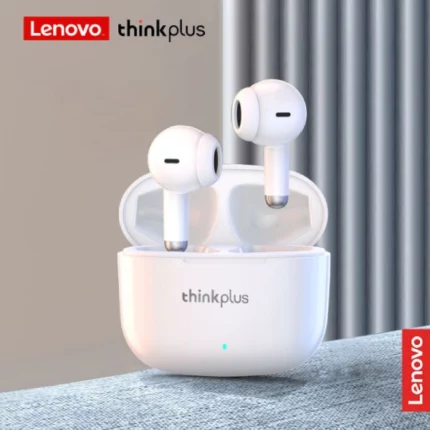 Pack 2 Écouteurs sans fil Lenovo LP40 thinkplus blanc