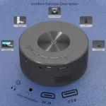 mini vidéo projecteur portable led full hd yt200