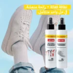 pack entretien chaussures nettoyant conditionneur + désodorisant, منظف الأحذية + مزيل رائحة الأحذية
