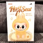 poupée art toy labubu 2ème génération edition sit down party macaron bubble mart original