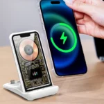 support chargeur de téléphone sans fil magnétique rapide 100w, wireless charger