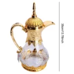 théière cafetière orientale arabe isotherme 1600ml or