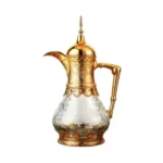 théière cafetière orientale arabe isotherme 1600ml or