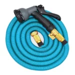 tuyau de jardin extensible magic garden hose 7.5m 20m bleu