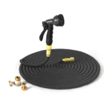 tuyau de jardin extensible magic garden hose 7.5m 20m noir