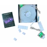 bande lumineuse néon led rgb intelligente wifi bluetooth controle application 3m UooEA