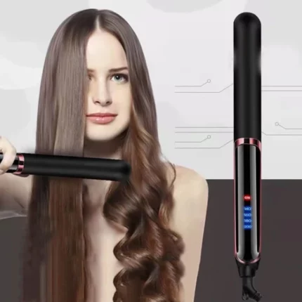 curlmaster 2en1 lisseur et bigoudi ionique céramique inova