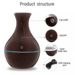 diffuseur d'arômes huiles essentielles et humidificateur automatique led
