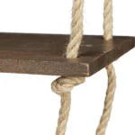 Étagère Murale Suspendue en Bois Rustique à 3 Étages – Image 4