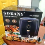 friteuse à air automatique airfryer sokany sk-zg-8027 6.5l 1300w