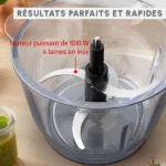 hachoir électrique moulinex choppeo 3en1 2l dj603110